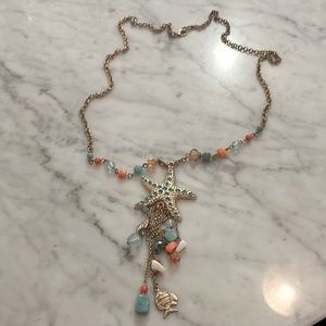 Charming Charlie Starfish Necklace